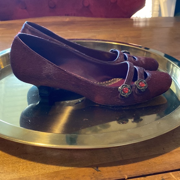 J Vincent Mohair low heel - Picture 4 of 7